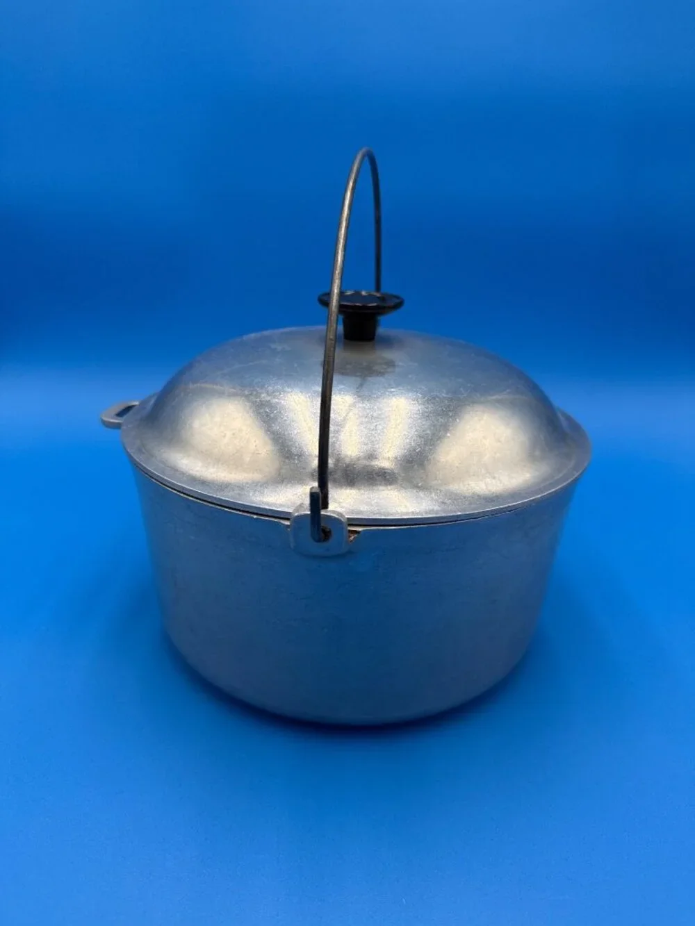 Vintage Household Institute Aluminum Stock Pot Lid Handle Camping Cookware